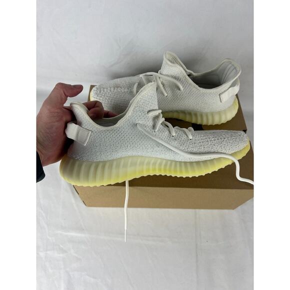 Adidas Yeezy Boost 350 V2 Low Cream White / Triple White Size 11.5 CP9366 w/ Box main image 10